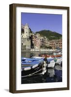 Vernazza, Cinque Terre, UNESCO World Heritage Site, Liguria, Italy, Europe-Gavin Hellier-Framed Photographic Print