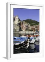 Vernazza, Cinque Terre, UNESCO World Heritage Site, Liguria, Italy, Europe-Gavin Hellier-Framed Photographic Print