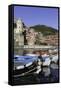 Vernazza, Cinque Terre, UNESCO World Heritage Site, Liguria, Italy, Europe-Gavin Hellier-Framed Stretched Canvas