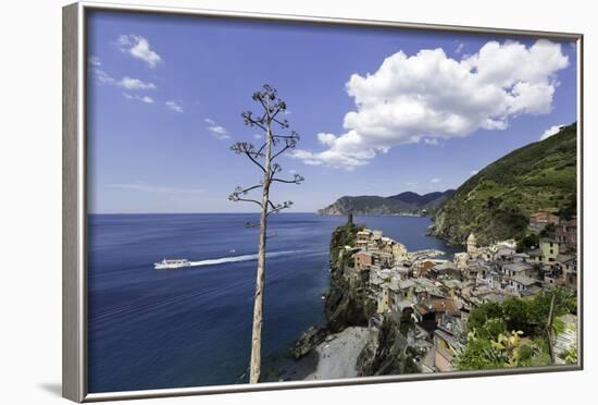 Vernazza, Cinque Terre, UNESCO World Heritage Site, Liguria, Italy, Europe-Gavin Hellier-Framed Photographic Print