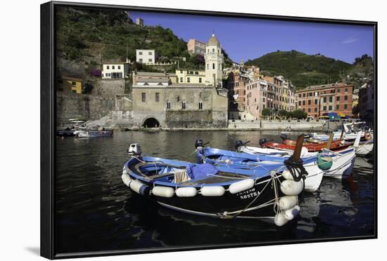 Vernazza, Cinque Terre, UNESCO World Heritage Site, Liguria, Italy, Europe-Gavin Hellier-Framed Photographic Print