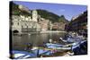 Vernazza, Cinque Terre, UNESCO World Heritage Site, Liguria, Italy, Europe-Gavin Hellier-Stretched Canvas