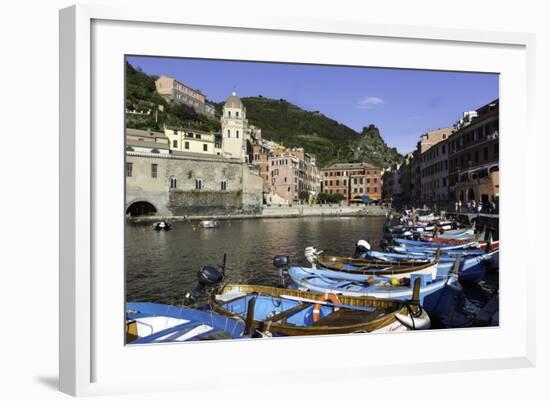 Vernazza, Cinque Terre, UNESCO World Heritage Site, Liguria, Italy, Europe-Gavin Hellier-Framed Photographic Print