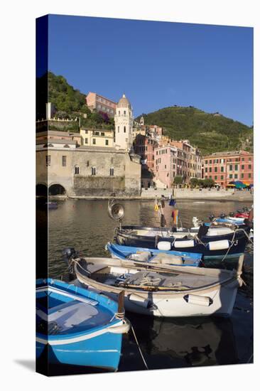 Vernazza, Cinque Terre, UNESCO World Heritage Site, Liguria, Italy, Europe-Gavin Hellier-Stretched Canvas