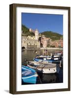 Vernazza, Cinque Terre, UNESCO World Heritage Site, Liguria, Italy, Europe-Gavin Hellier-Framed Photographic Print