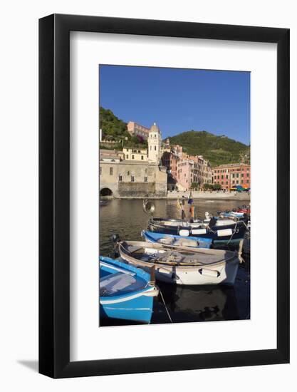 Vernazza, Cinque Terre, UNESCO World Heritage Site, Liguria, Italy, Europe-Gavin Hellier-Framed Photographic Print