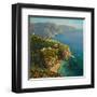 Vernazza Coast-Gasini-Framed Art Print