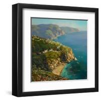 Vernazza Coast-Gasini-Framed Art Print