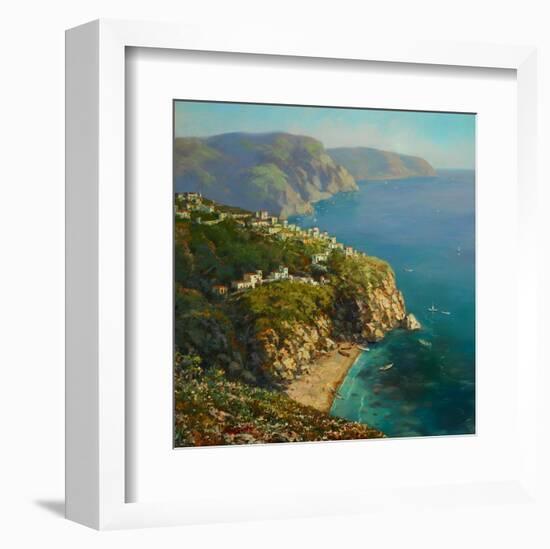 Vernazza Coast-Gasini-Framed Art Print