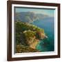 Vernazza Coast-Gasini-Framed Art Print