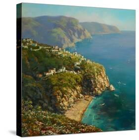 Vernazza Coast-Gasini-Stretched Canvas