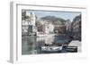 Vernazza Harbor, Cinqueterra, Italy-Steven Boone-Framed Photographic Print