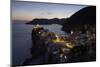 Vernazza in the Evening, Cinque Terre, UNESCO World Heritage Site, Liguria, Italy, Europe-Gavin Hellier-Mounted Photographic Print