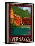 Vernazza Italian Riviera 1-Anna Siena-Framed Stretched Canvas