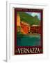 Vernazza Italian Riviera 1-Anna Siena-Framed Giclee Print