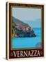 Vernazza Italian Riviera 2-Anna Siena-Stretched Canvas