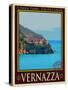 Vernazza Italian Riviera 2-Anna Siena-Stretched Canvas