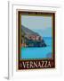 Vernazza Italian Riviera 2-Anna Siena-Framed Giclee Print