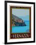 Vernazza Italian Riviera 2-Anna Siena-Framed Giclee Print