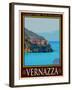 Vernazza Italian Riviera 2-Anna Siena-Framed Giclee Print