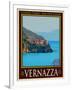 Vernazza Italian Riviera 2-Anna Siena-Framed Giclee Print