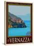 Vernazza Italian Riviera 2-Anna Siena-Stretched Canvas