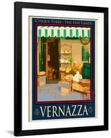 Vernazza Italian Riviera 3-Anna Siena-Framed Giclee Print