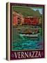 Vernazza Italian Riviera 4-Anna Siena-Stretched Canvas