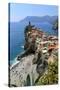 Vernazza, Italian Riviera, Cinque Terre, UNESCO World Heritage Site, Liguria, Italy, Europe-Hans-Peter Merten-Stretched Canvas