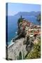 Vernazza, Italian Riviera, Cinque Terre, UNESCO World Heritage Site, Liguria, Italy, Europe-Hans-Peter Merten-Stretched Canvas