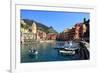 Vernazza, Italian Riviera, Cinque Terre, UNESCO World Heritage Site, Liguria, Italy, Europe-Hans-Peter Merten-Framed Photographic Print