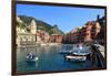 Vernazza, Italian Riviera, Cinque Terre, UNESCO World Heritage Site, Liguria, Italy, Europe-Hans-Peter Merten-Framed Photographic Print