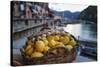 Vernazza Still Life, Cinque Terre, Italy-George Oze-Stretched Canvas