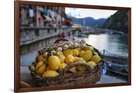 Vernazza Still Life, Cinque Terre, Italy-George Oze-Framed Photographic Print