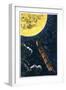 Verne: From Earth To Moon-null-Framed Premium Giclee Print
