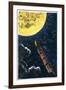 Verne: From Earth To Moon-null-Framed Premium Giclee Print