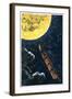 Verne: From Earth To Moon-null-Framed Giclee Print