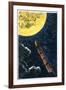 Verne: From Earth To Moon-null-Framed Giclee Print