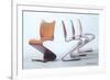 Verner Panton Chairs-null-Framed Art Print