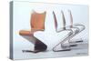 Verner Panton Chairs-null-Stretched Canvas