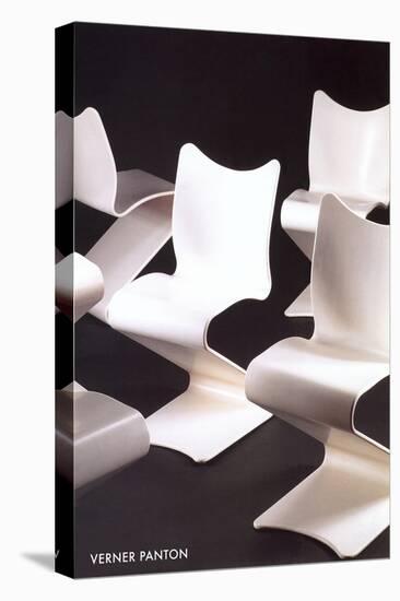 Verner Panton Chairs-null-Stretched Canvas