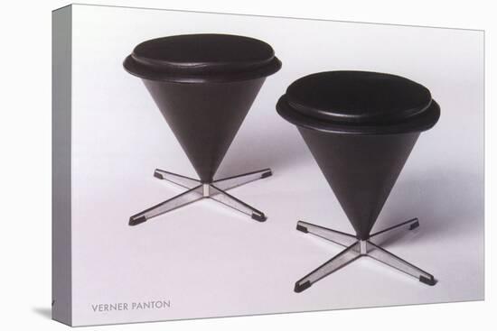 Verner Panton Furniture-null-Stretched Canvas