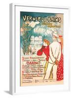 Vernet-les-Bains: Pyrenees Orientales, c.1896-Th?ophile Alexandre Steinlen-Framed Art Print