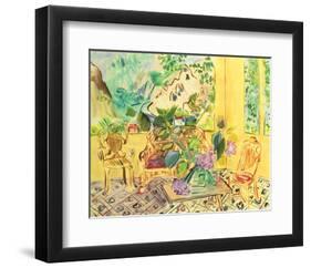 Vernet-les-Bains-Raoul Dufy-Framed Art Print