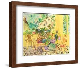 Vernet-les-Bains-Raoul Dufy-Framed Art Print