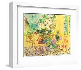 Vernet-les-Bains-Raoul Dufy-Framed Art Print