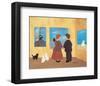 Vernissage-Diane Ethier-Framed Art Print