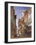 Verona: Corso Sant Anastasia and the Palazzo Maffei, 1855-William Callow-Framed Giclee Print