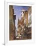 Verona: Corso Sant' Anastasia and the Palazzo Maffei-William Callow-Framed Giclee Print