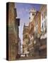 Verona: Corso Sant' Anastasia and the Palazzo Maffei-William Callow-Stretched Canvas